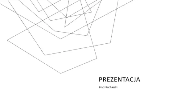 Minimalistyczna prezentacja sprzedażowa white modern-simple