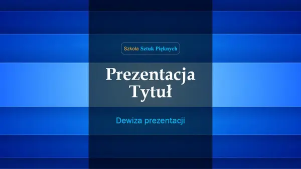 Kolorowa, abstrakcyjna prezentacja modern-geometric