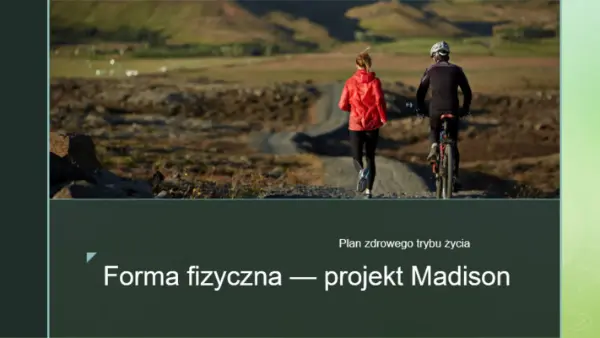 Forma fizyczna — projekt Madison black modern bold