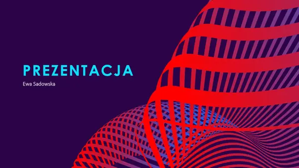 Nowoczesna prezentacja modern-bold