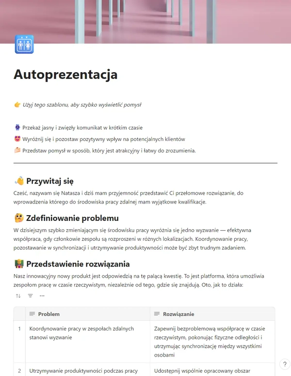 Autoprezentacja