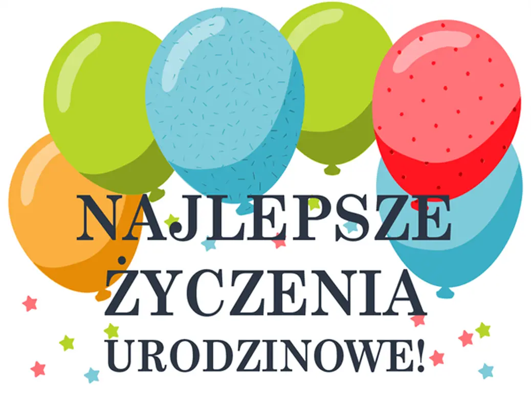 Kartka urodzinowa balony