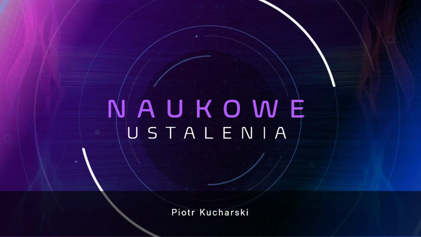 Prezentacja wyników badań naukowych modern color block