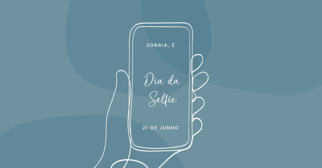 Confiança da Selfie blue whimsical-line