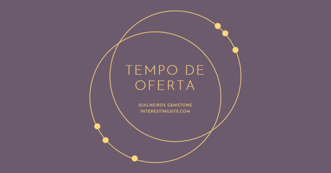 É tempo de oferta purple modern-simple