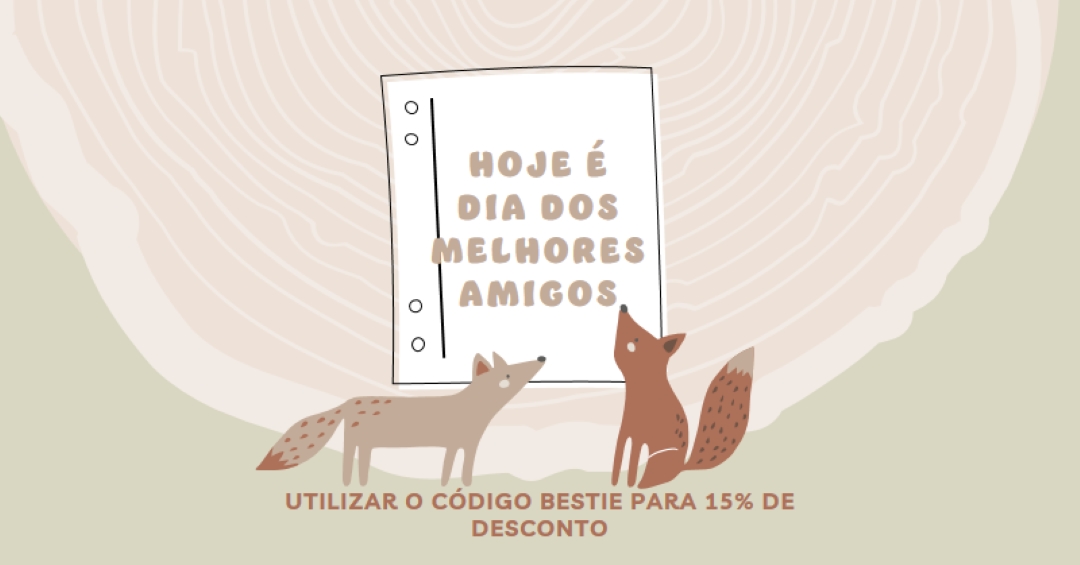 Um amigo, de facto brown whimsical-color-block