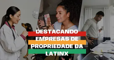 Celebrar empresas de propriedade da Latinx white modern-simple
