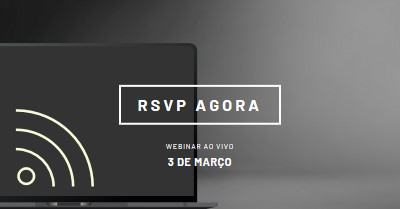 Estrela do Webinar black modern-simple