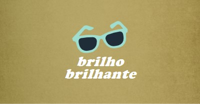 Sol brilhante brilha green vintage-retro