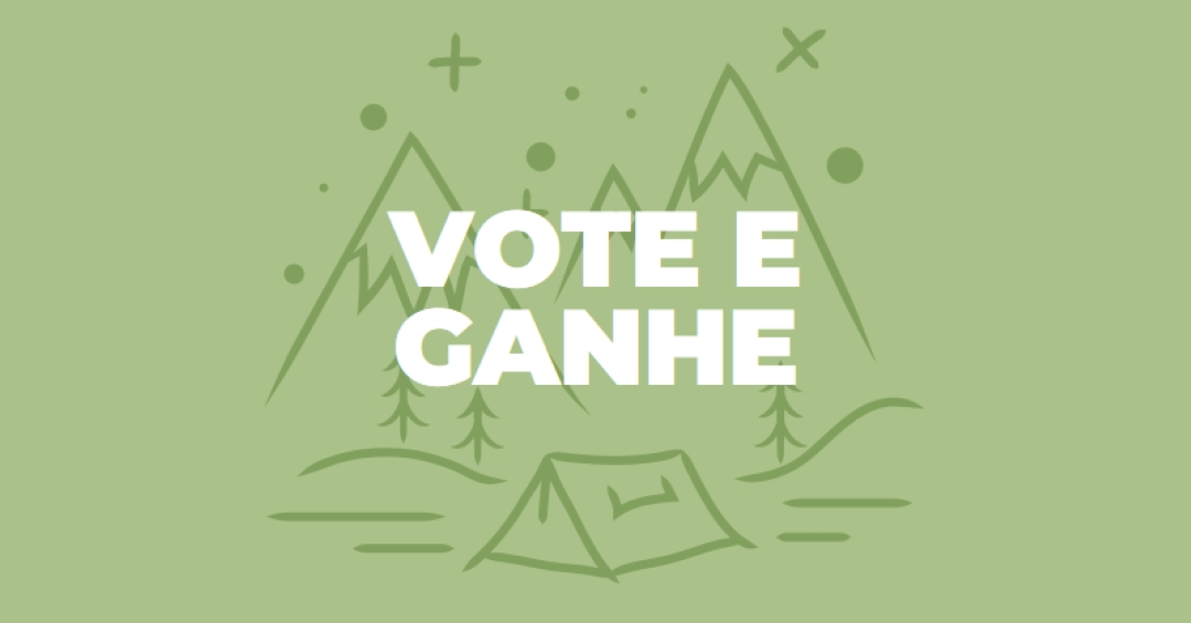 Votar e vencer green whimsical-line