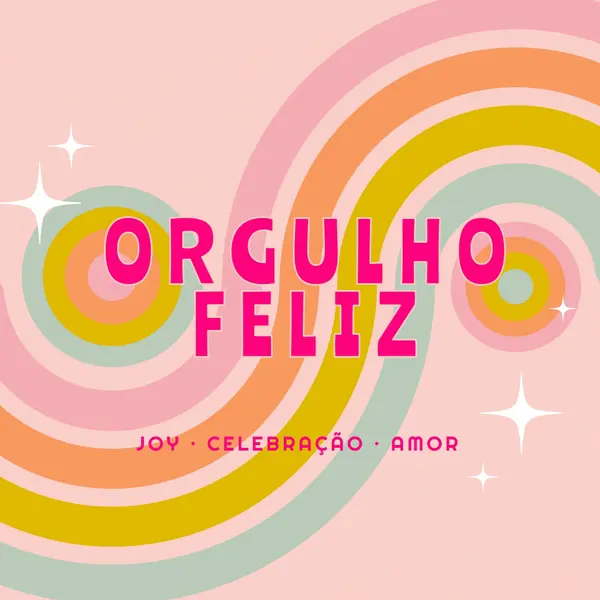 Alegria, celebração, amor pink vintage-retro