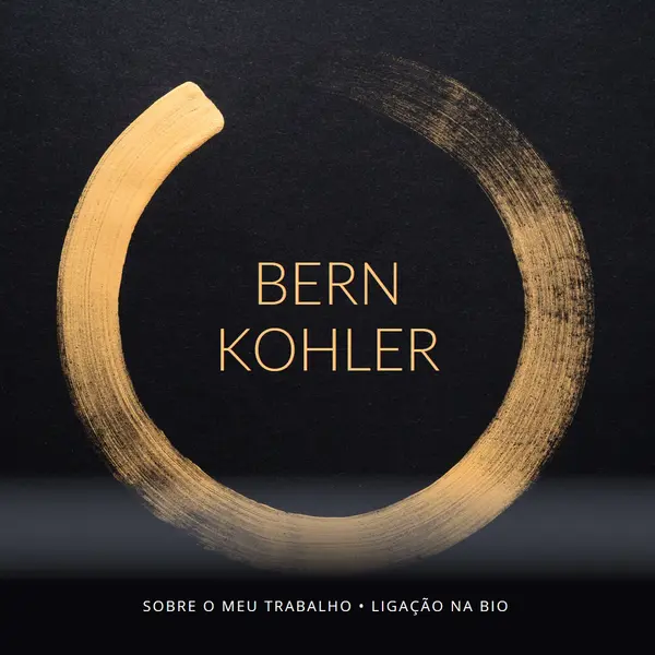 Anel dourado black modern-bold