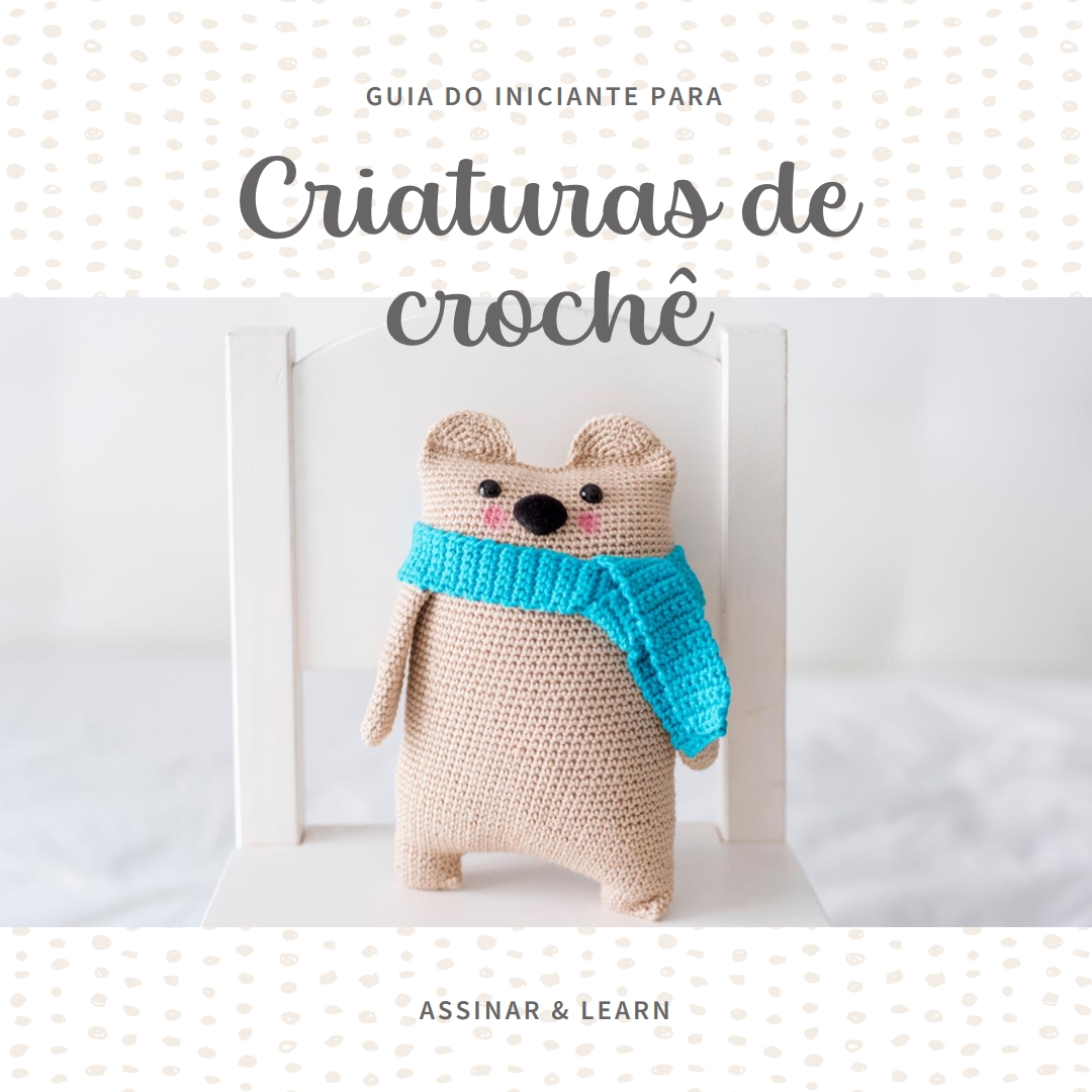 Guia de iniciantes para crochê white organic-simple