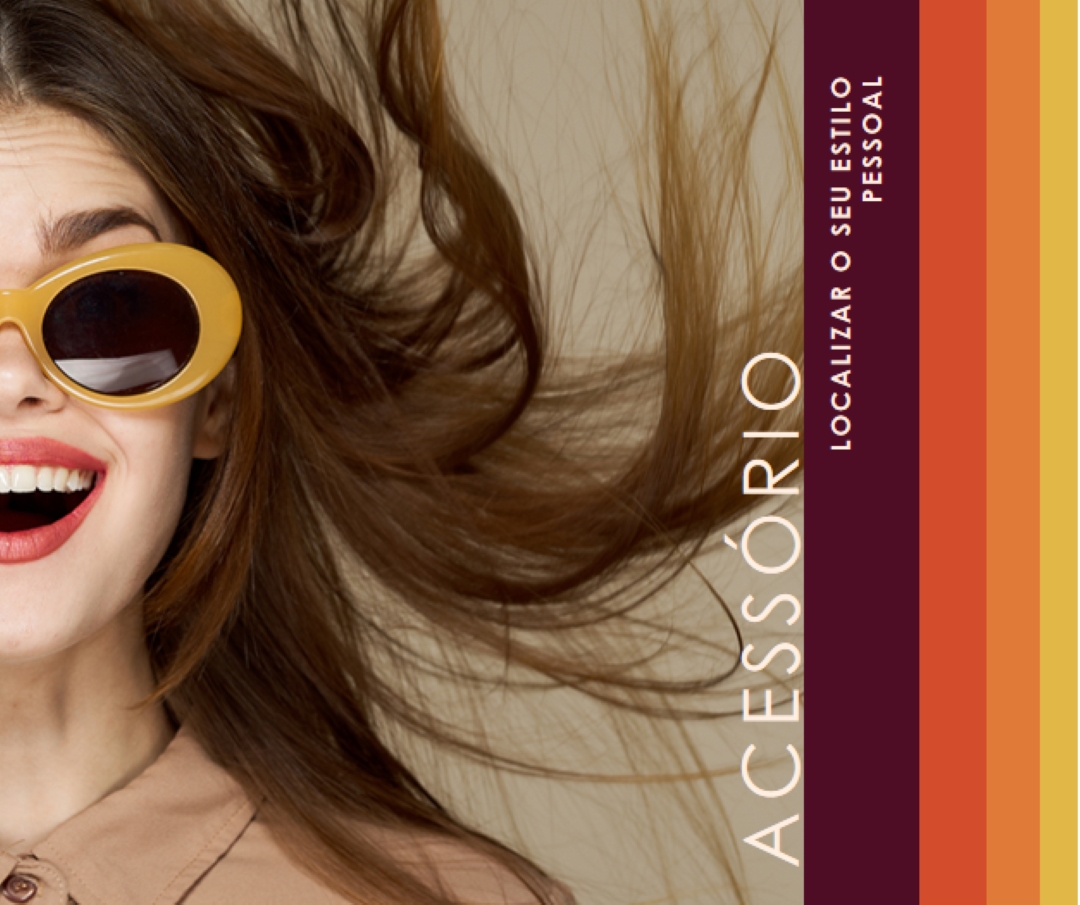 Use o seu sorriso brown vintage-retro