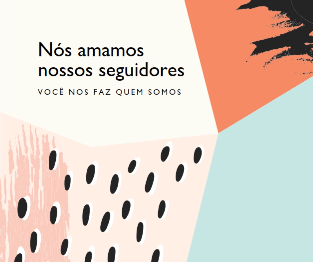 Sinta o amor white modern-bold