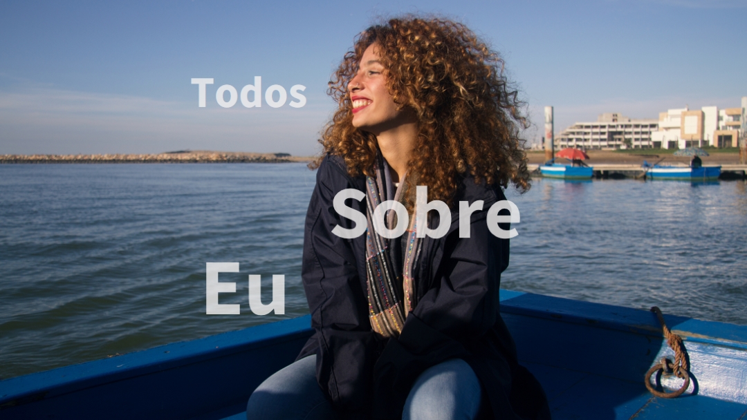 Sim, é tudo sobre mim. blue modern-simple