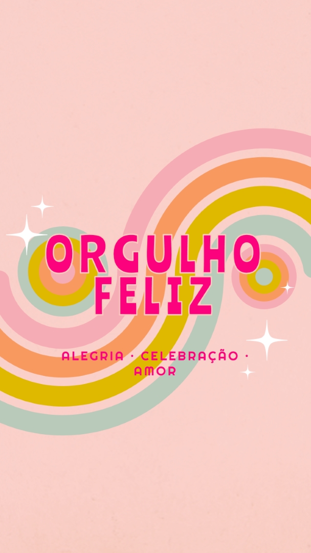 Alegria, celebração, amor pink vintage-retro