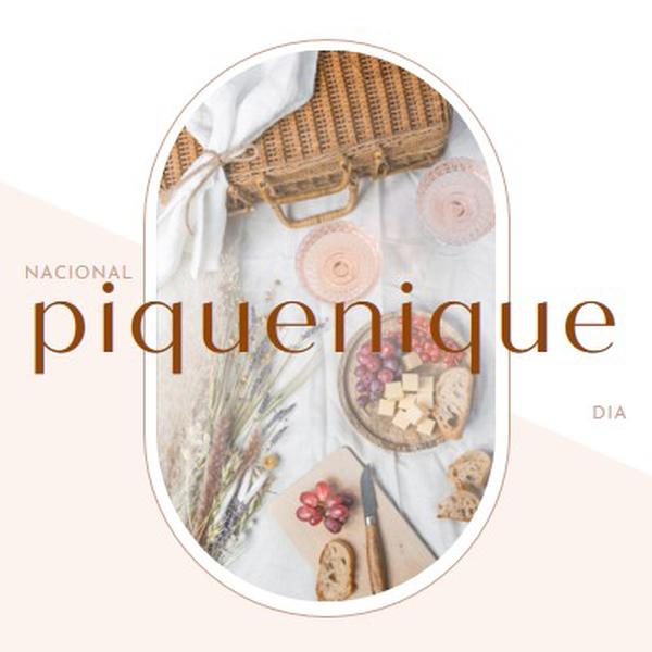 Dia Nacional do Piquenique white modern-simple