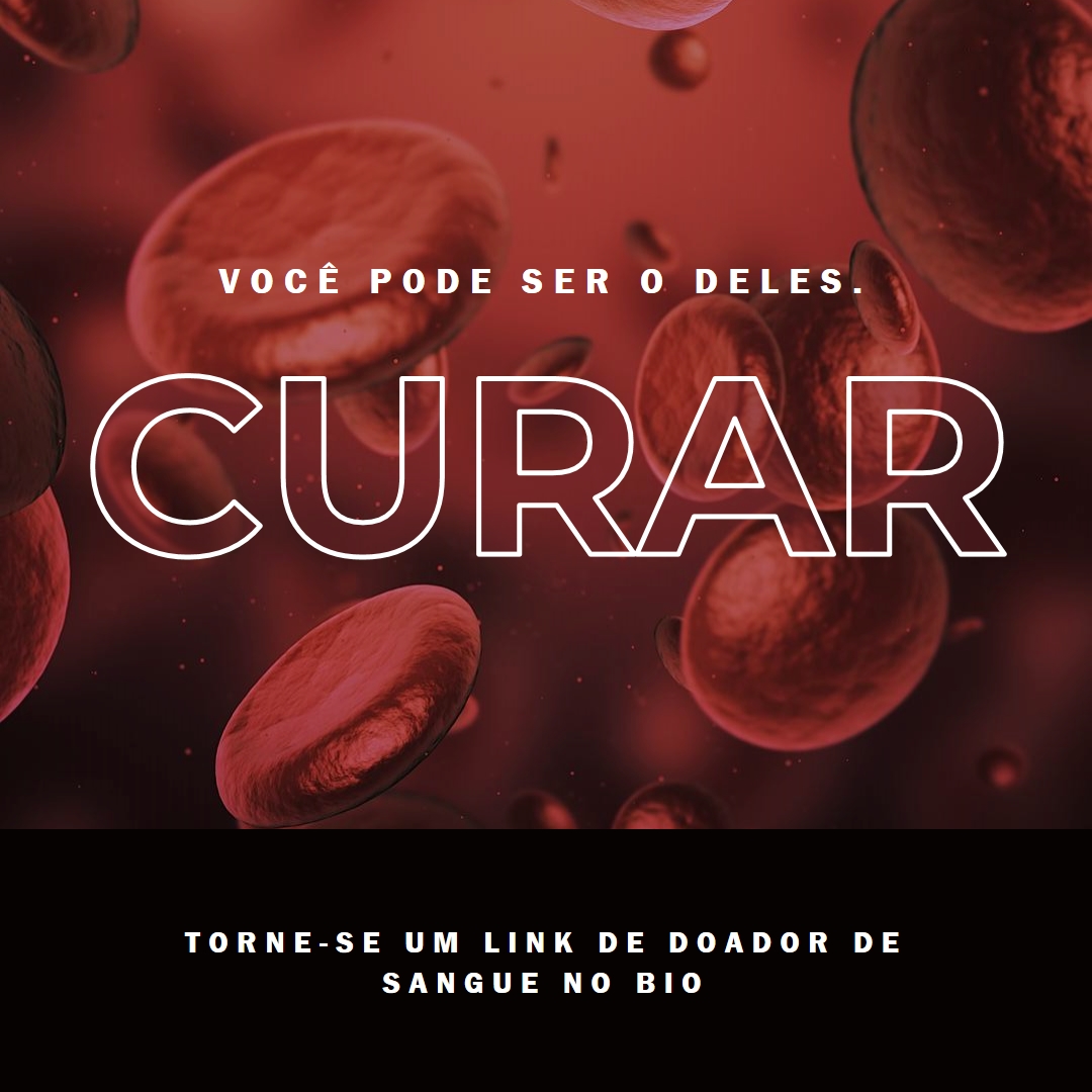 Tornar-se um doador de sangue red modern-simple