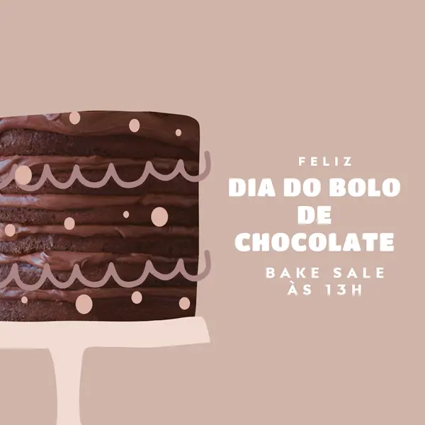 Tenha seu bolo pink whimsical-color-block