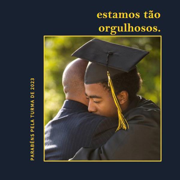 Estamos tão orgulhosos black modern-simple