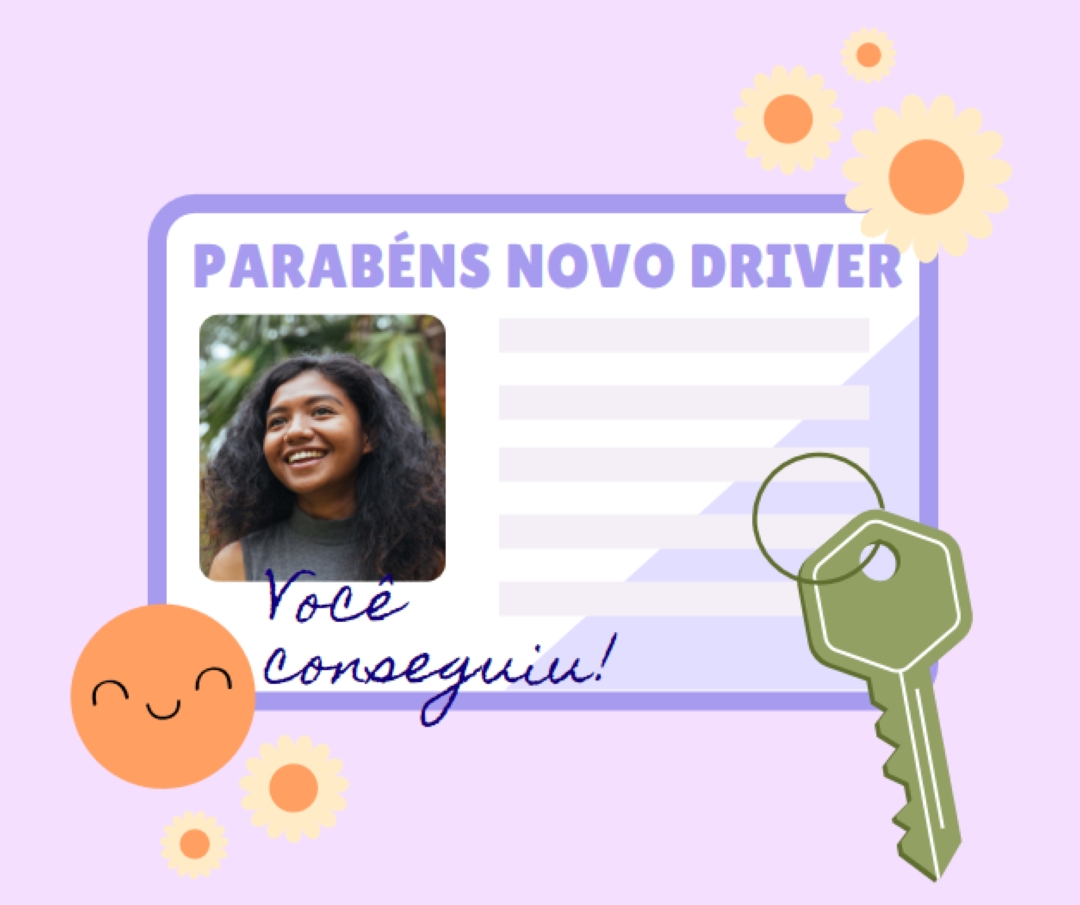 Você conseguiu! purple modern-color-block