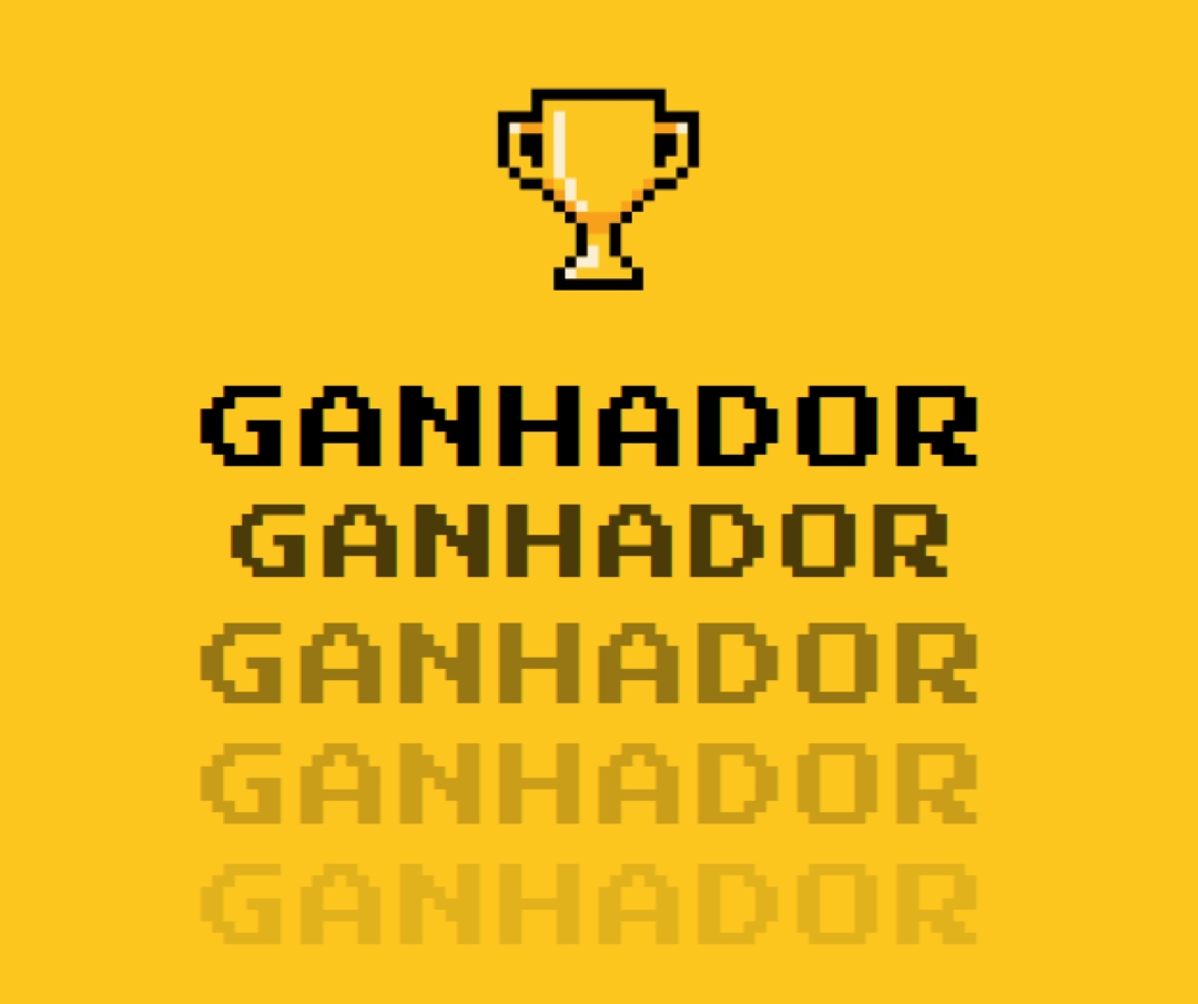 Vida de troféu yellow vintage-retro