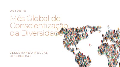 Cidadão global white modern-simple