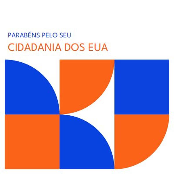 Parabéns pela cidadania red modern-geometric-&-linear