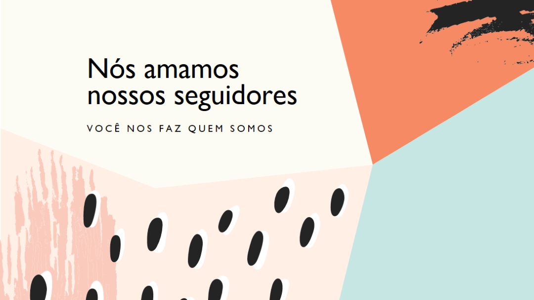 Sinta o amor white modern-bold