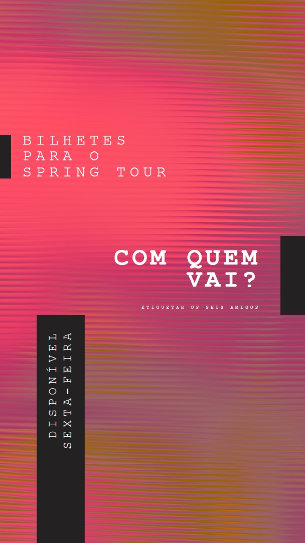 Luzes do concerto pink modern-bold