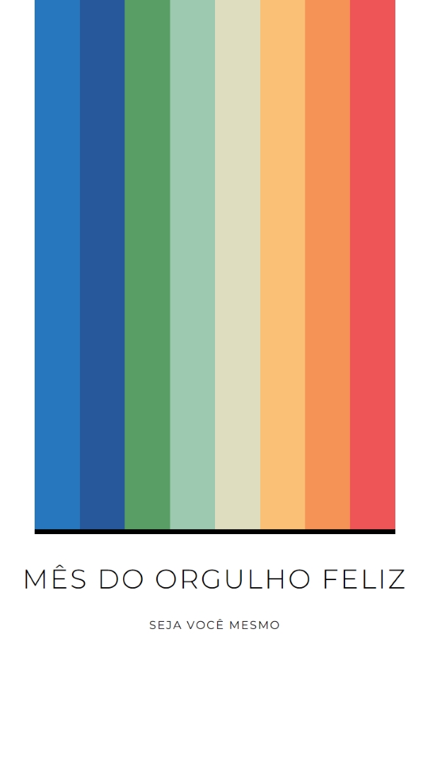 Seja você mesmo white modern-simple