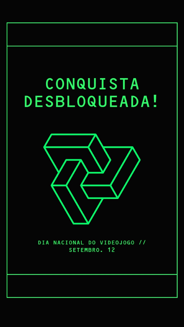 Sob controlo black modern-geo-&-linear