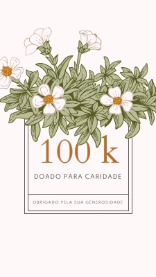 Abundância de gratidão white vintage-botanical