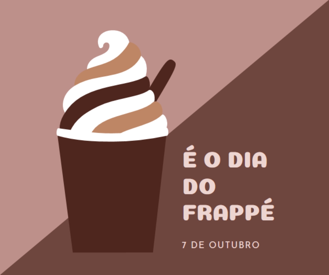 Comemorar com um gole brown modern-color-block