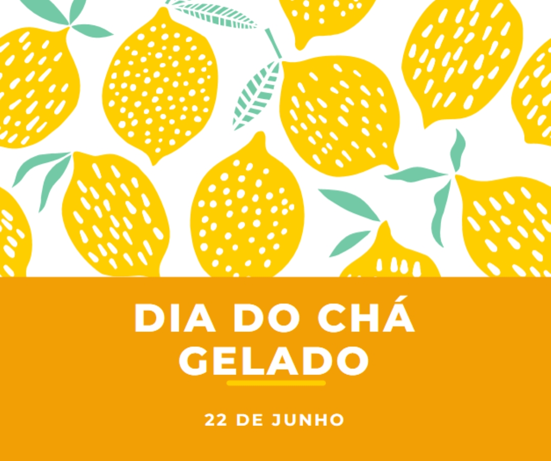 Os limões da vida são para chá gelado orange whimsical-color-block