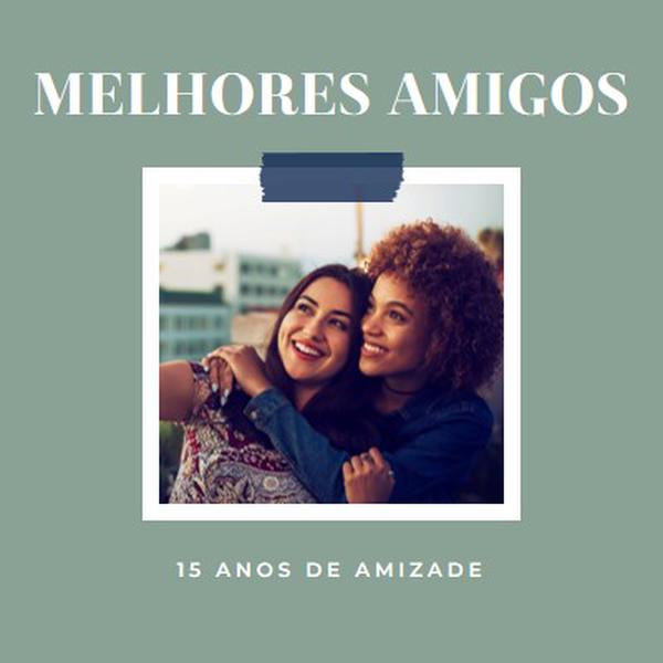 Amigos de fato green modern-simple