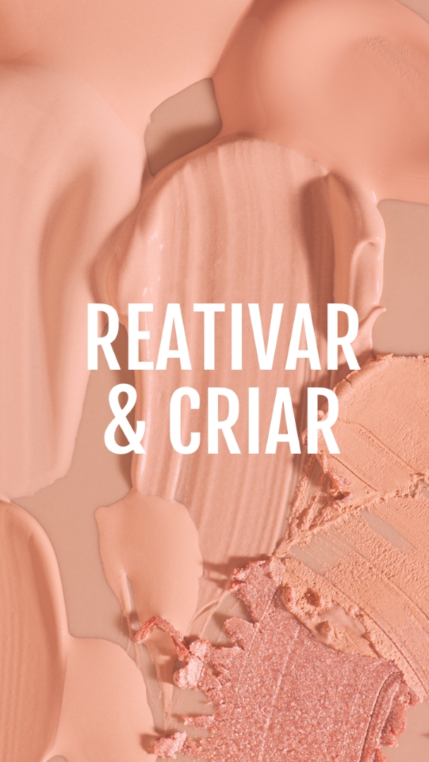 Reativar & maquilhagem pink modern-simple