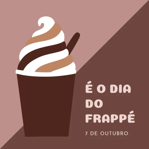 Comemorar com um gole brown modern-color-block