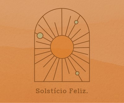 Bom para o solstício orange organic-boho