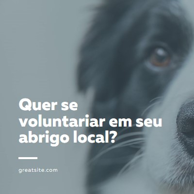 Voluntarie-se e traga alegria blue modern-simple