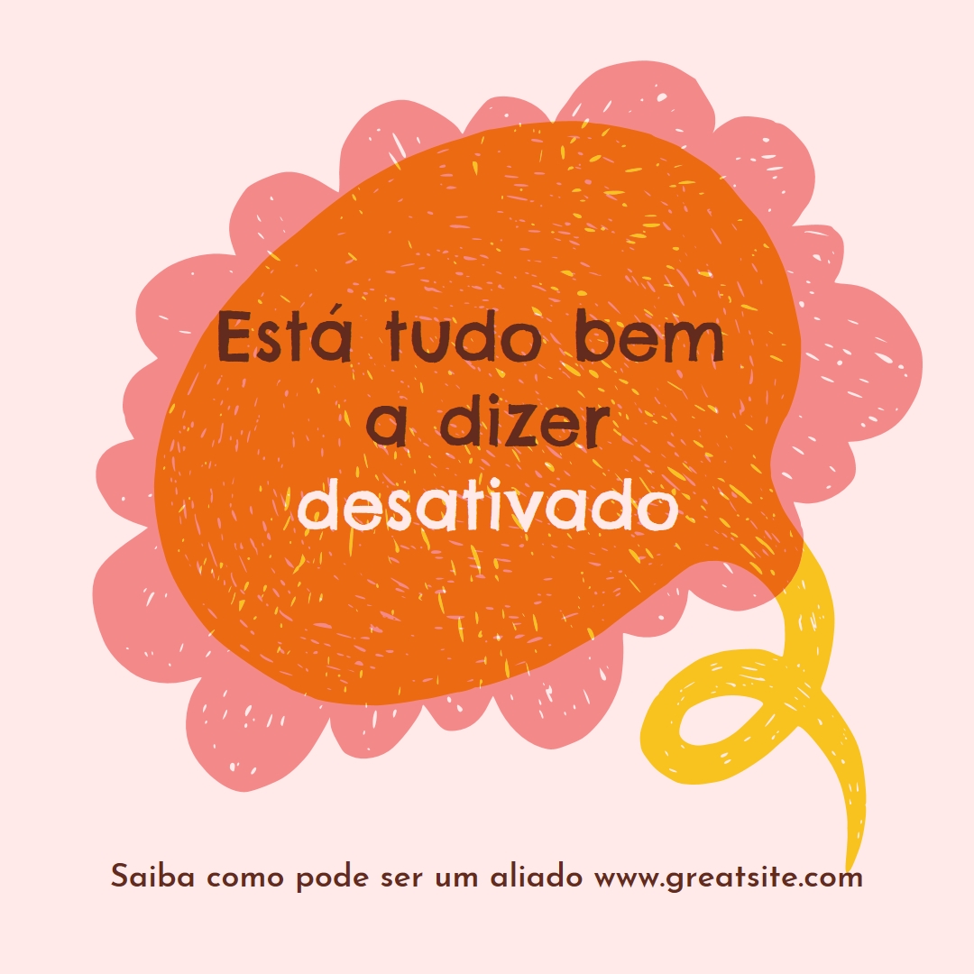 Como ser um aliado orange whimsical-color-block