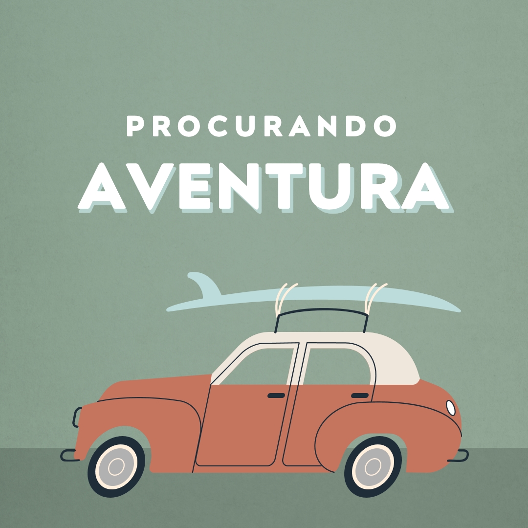 Safári de surfe gray vintage-retro
