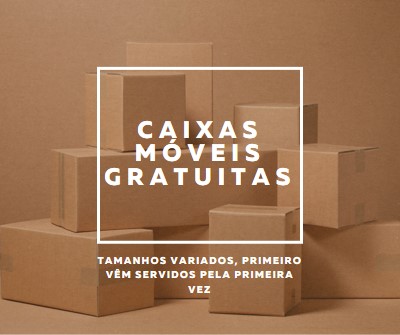 Caixas móveis gratuitas brown modern-simple