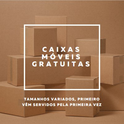 Caixas móveis gratuitas brown modern-simple