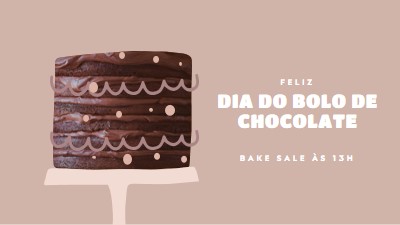 Tenha seu bolo pink whimsical-color-block
