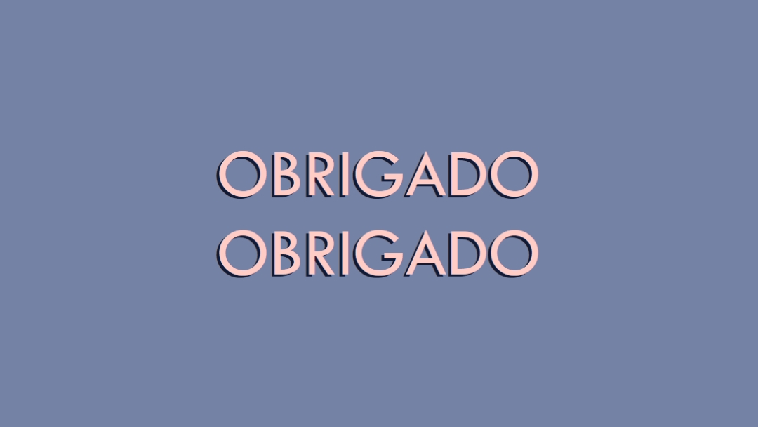 Boa palavra purple modern-simple