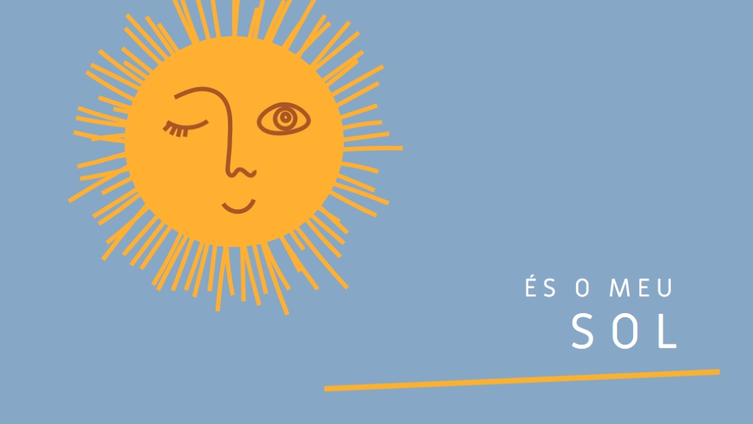 Momento ao sol orange modern-simple