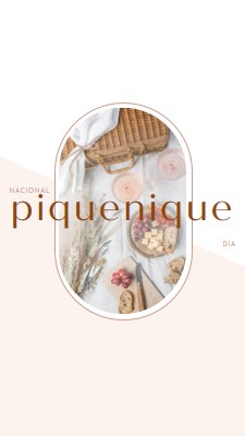 Dia Nacional do Piquenique white modern-simple