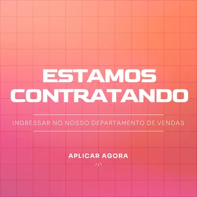 Estamos contratando - junte-se a nós! pink simple,bold,gradient,grid,minimal,bright